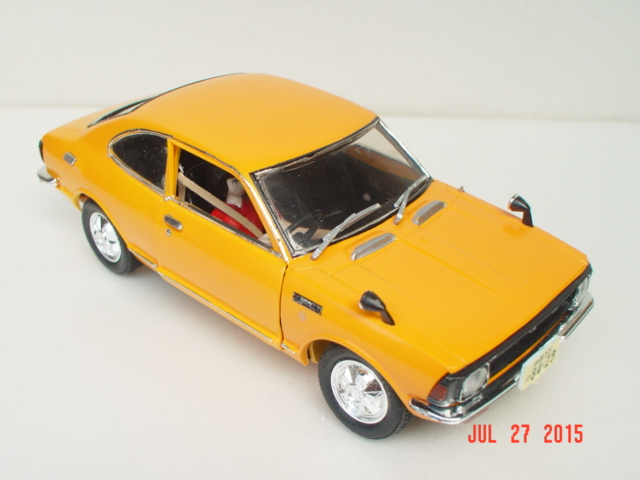 2代目 カローラクーペ (童友社 1/24) プラモデル製作特集2