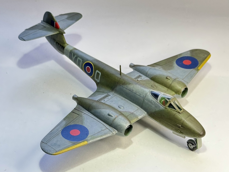 グロスターミーティアMKⅢ (エアフィックス 1/72)＞ 飛行機プラモデル