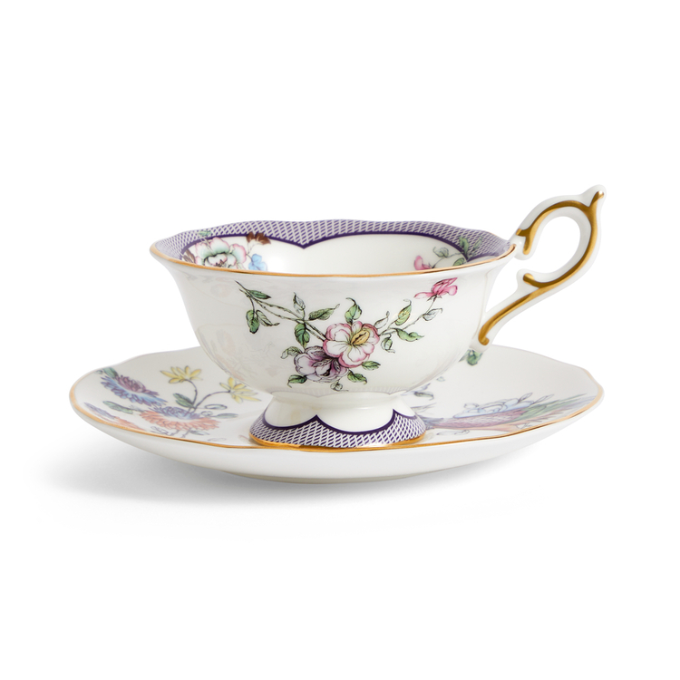 ワンダーラスト フォーチュン ティーカップ&ソーサー|WEDGWOOD公式