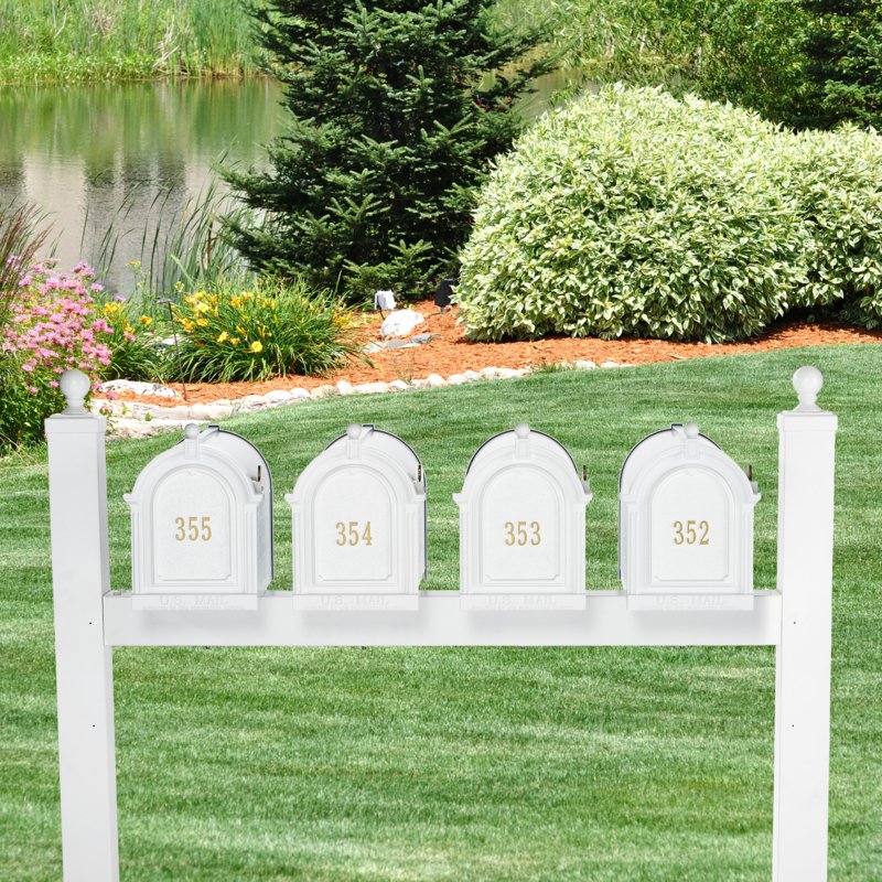 Multi Mailbox Quad Package – Whitehall Products