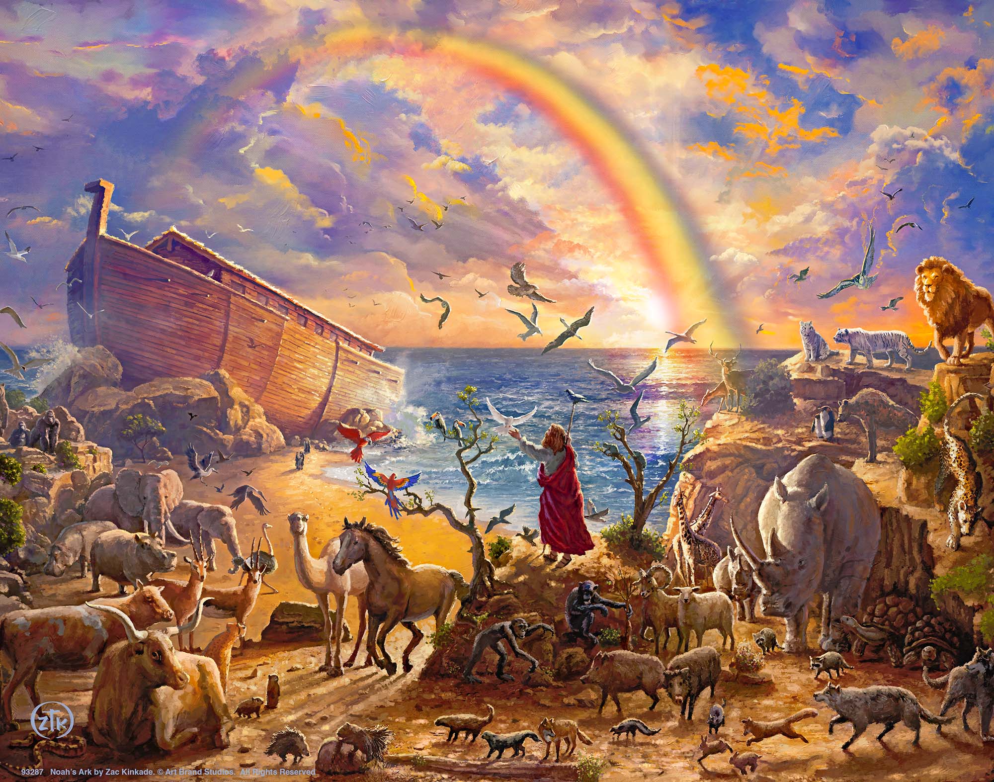 Noah's Ark Art Prints from Wild Wings