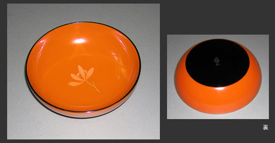 漆器=線刻豆皿（鉢・小鉢・菓子器類）