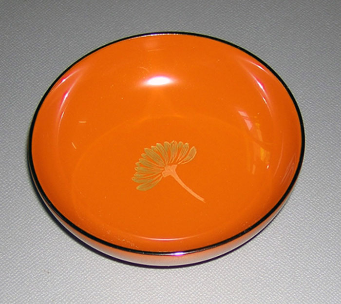 漆器=線刻豆皿（鉢・小鉢・菓子器類）