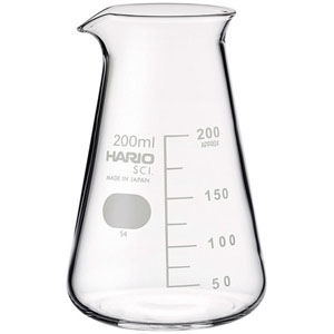 UCHIDASウチダスハリオ 並形ビーカー 200mL: 理科