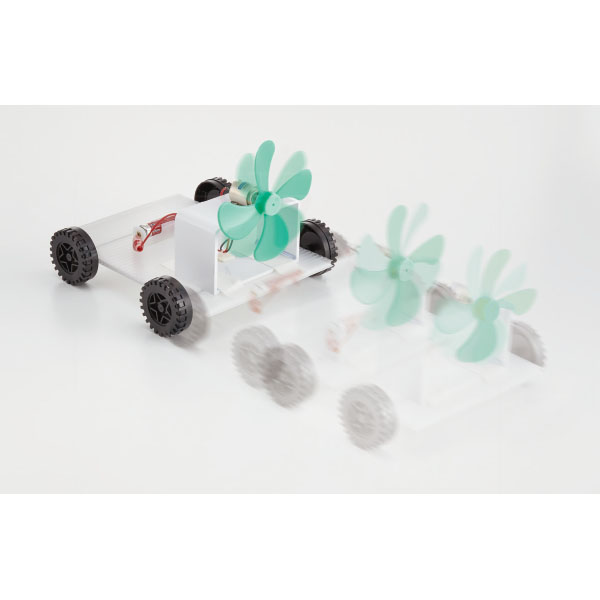 UCHIDASウチダス緑プロペラモーター台 140型 P4717: 理科