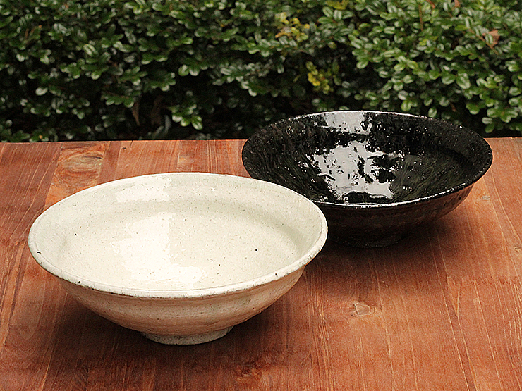 奥田誠二の6寸中鉢2色／中皿/中鉢｜和食器・種類／和食器通販 おかずの