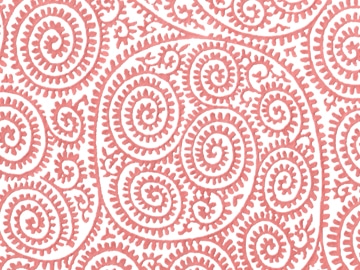 下絵転写紙 色盛 たこ唐草 レッド | 陶芸ショップ.コム / 陶芸用品