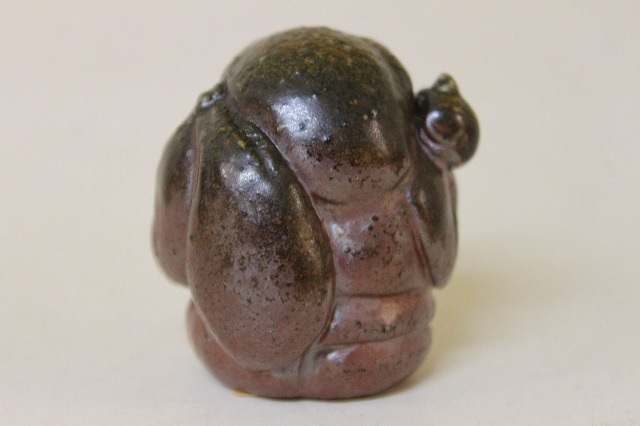 陶吉作 備前焼 大黒様 備前焼陶吉は人間国宝作品から現代作品・和食器