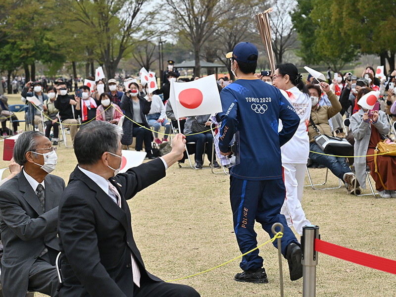 東京2020オリンピック聖火リレー出発式 - 板倉町