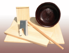 会津中村豊蔵そば道具セット6点オリジナル