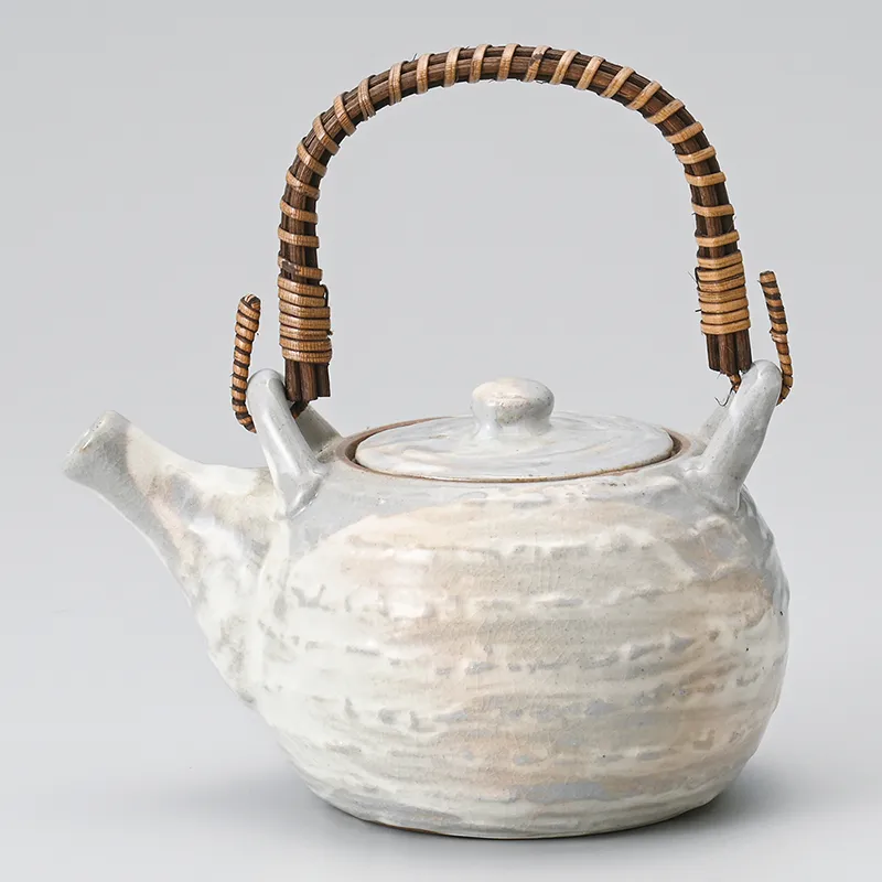 粉引(唐津)4号土瓶(土瓶)|食器通販の陶磁庵