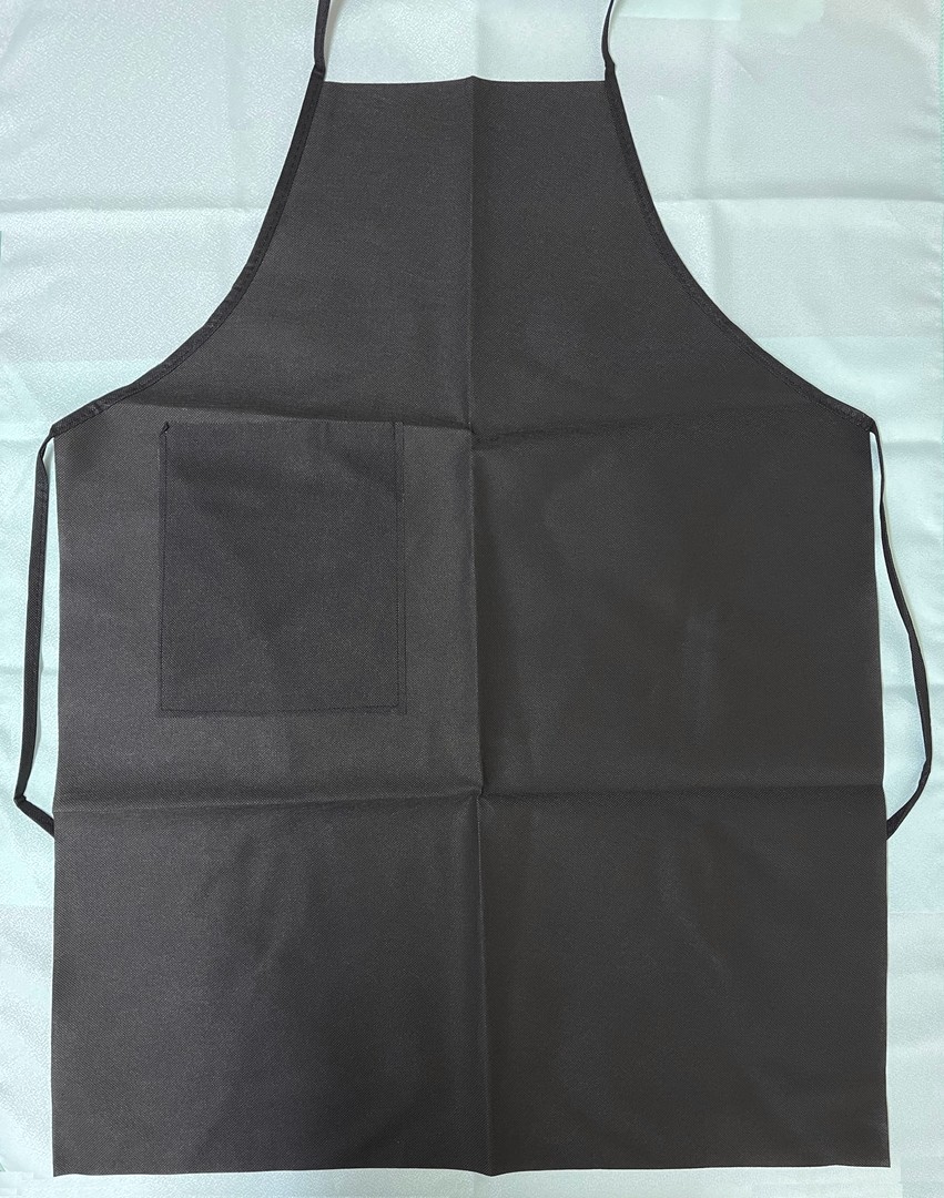 不織布 ワークエプロン黒 既製品 100枚 商品詳細│株式会社トカノ