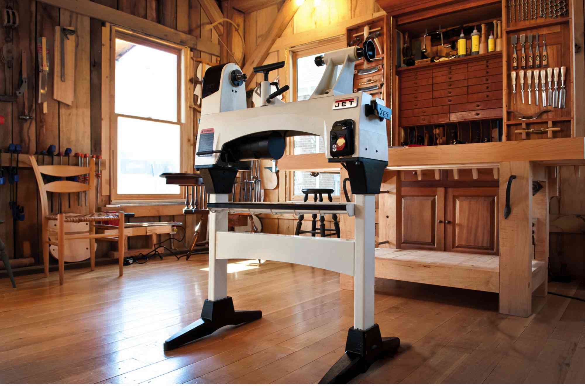 Jet 719200 JWL-1221VS 12'' x 21'' Variable Speed Wood Lathe – Tool Nut