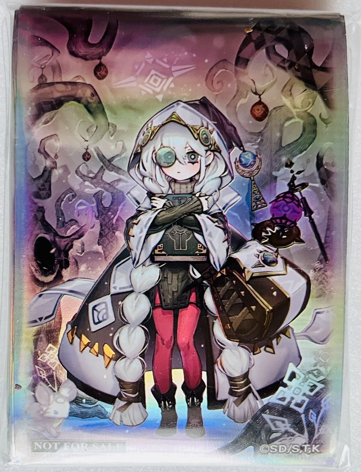 遊戯王 中国 JUDGE 2025 白き森のアステーリャ スリーブ 遊戯王 JUDGE