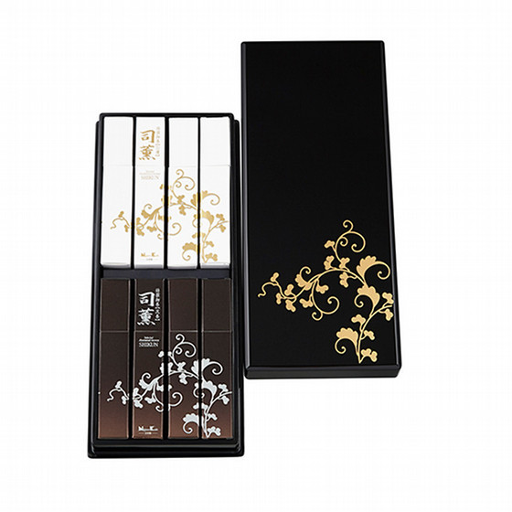 日本香堂］司薫 ( しくん ) 進物 二種香(白檀・沈香)8箱入 - 2026 春の