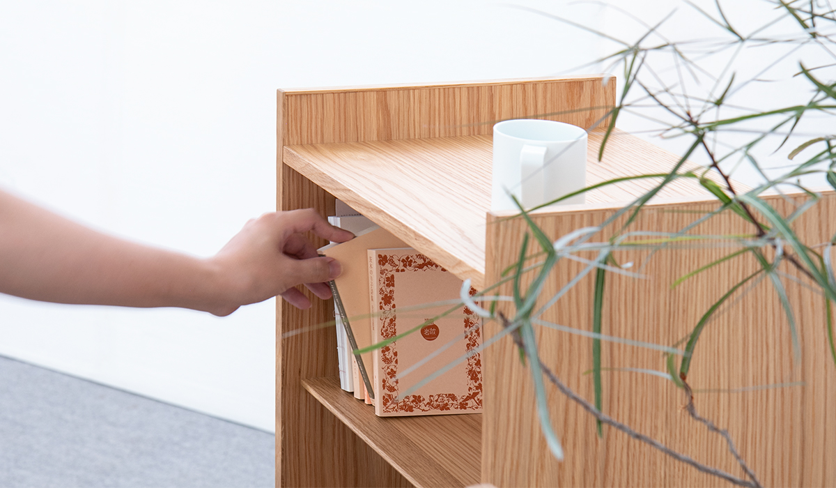 RHINO Separate cabinet W440 low | 立野木材工芸 |【公式】国産家具