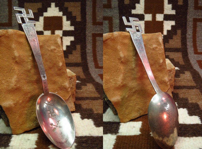 INDIAN JEWELRY LEATHER ARTS&CRAFTS Tah'bah TRADERS / Antique 卍