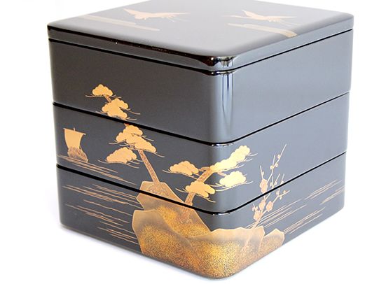 極レア】80万円 輪島塗り 重箱 菓子器 家庭画報