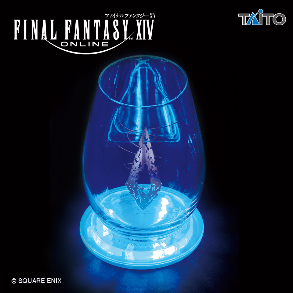 ファイナルファンタジーXIV LEDコースター＆グラスセットタイトー