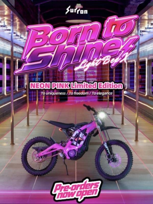 SUR-RON】Light-Bee X 限定カラー予約受付開始 | Takahashi Racing