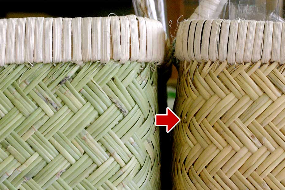 スズ竹市場かご(特大)篠竹 | 虎斑竹専門店 竹虎