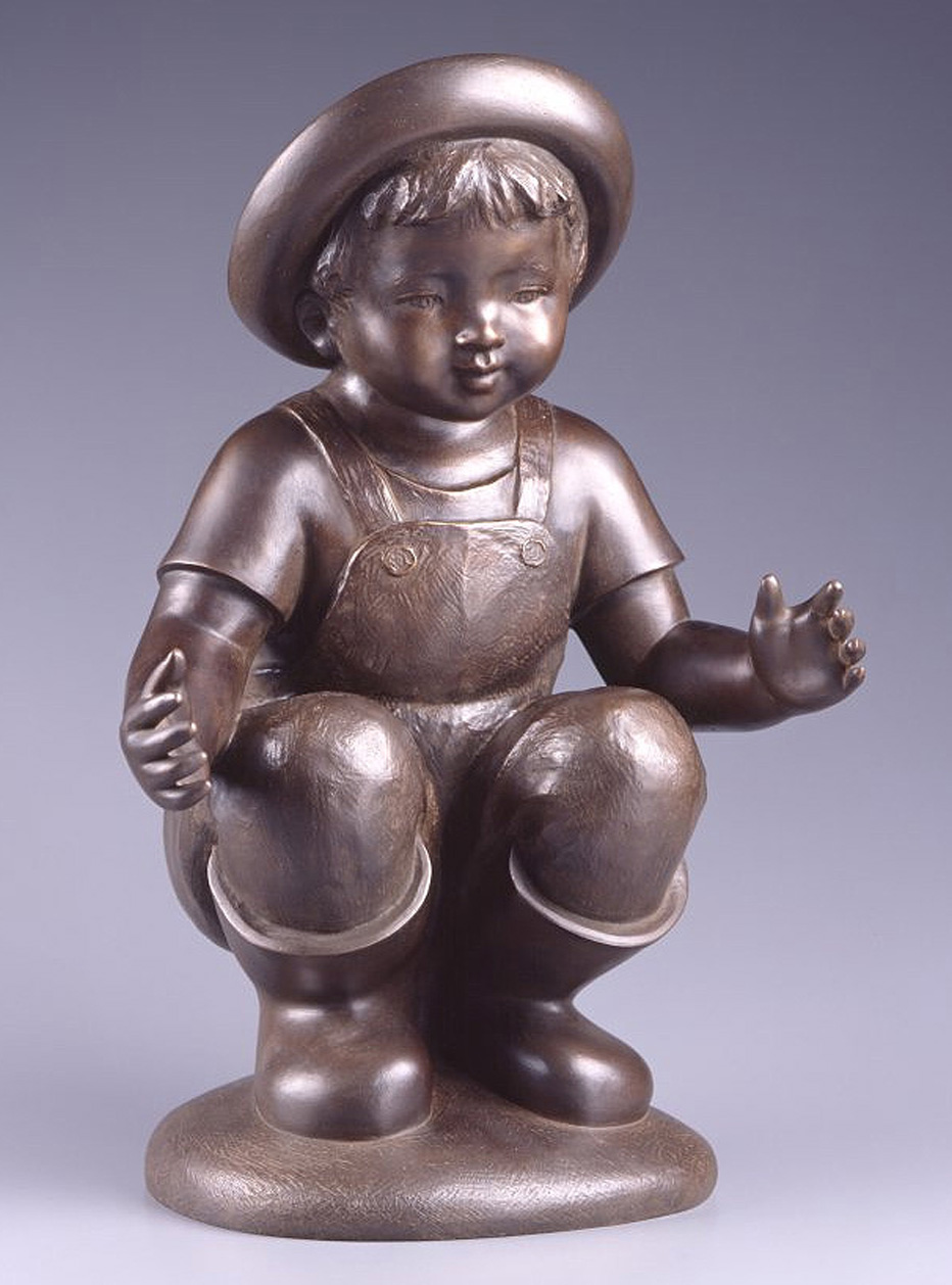 ブロンズ作品 | 彫刻家 玉野勢三 ブロンズ、テラコッタ、乾漆、胸像