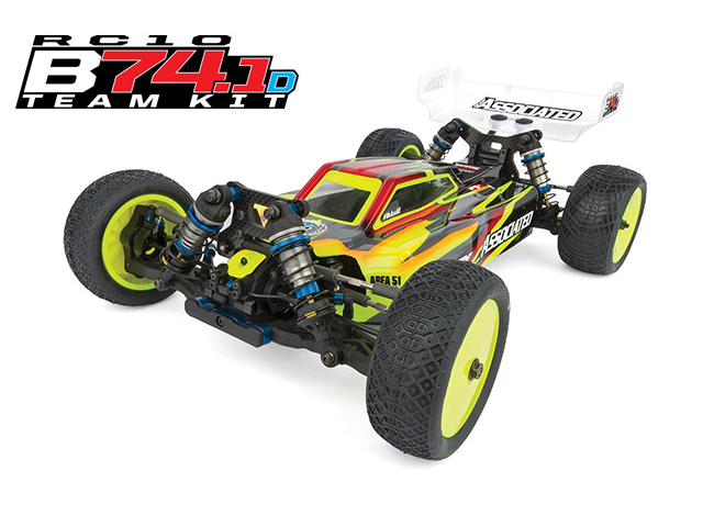 AS90028 RC10B74.1D Team Kit （ダート路面向）廃番 [AS90028