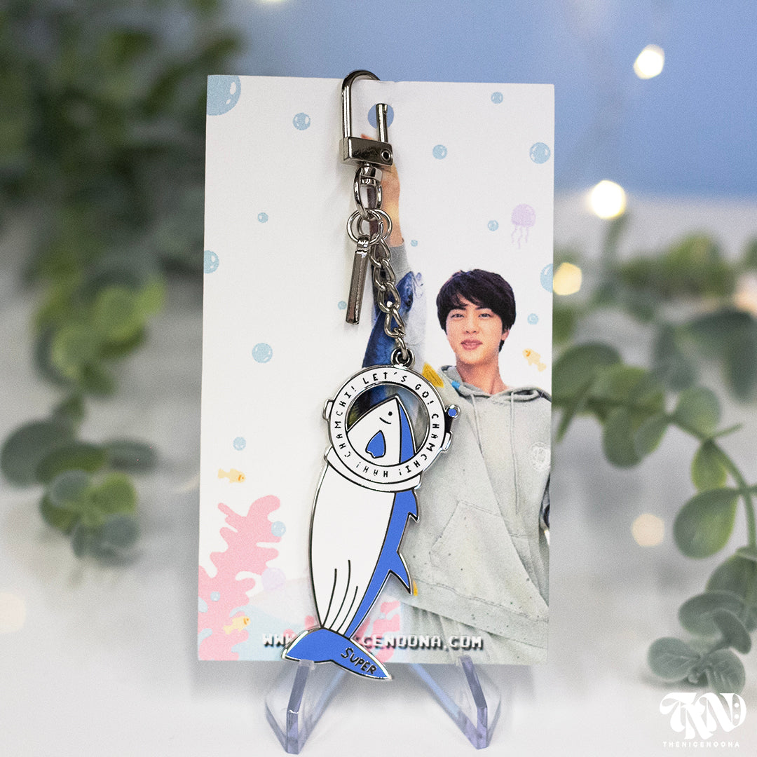BTS Jin Super Tuna x The Astronaut Keychain – The Nice Noona