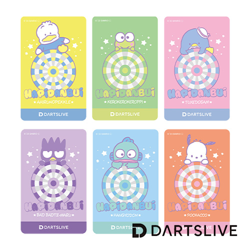 ダーツ ライブカード はぴだんぶい DARTSLIVE CARD with DARTSLIVE