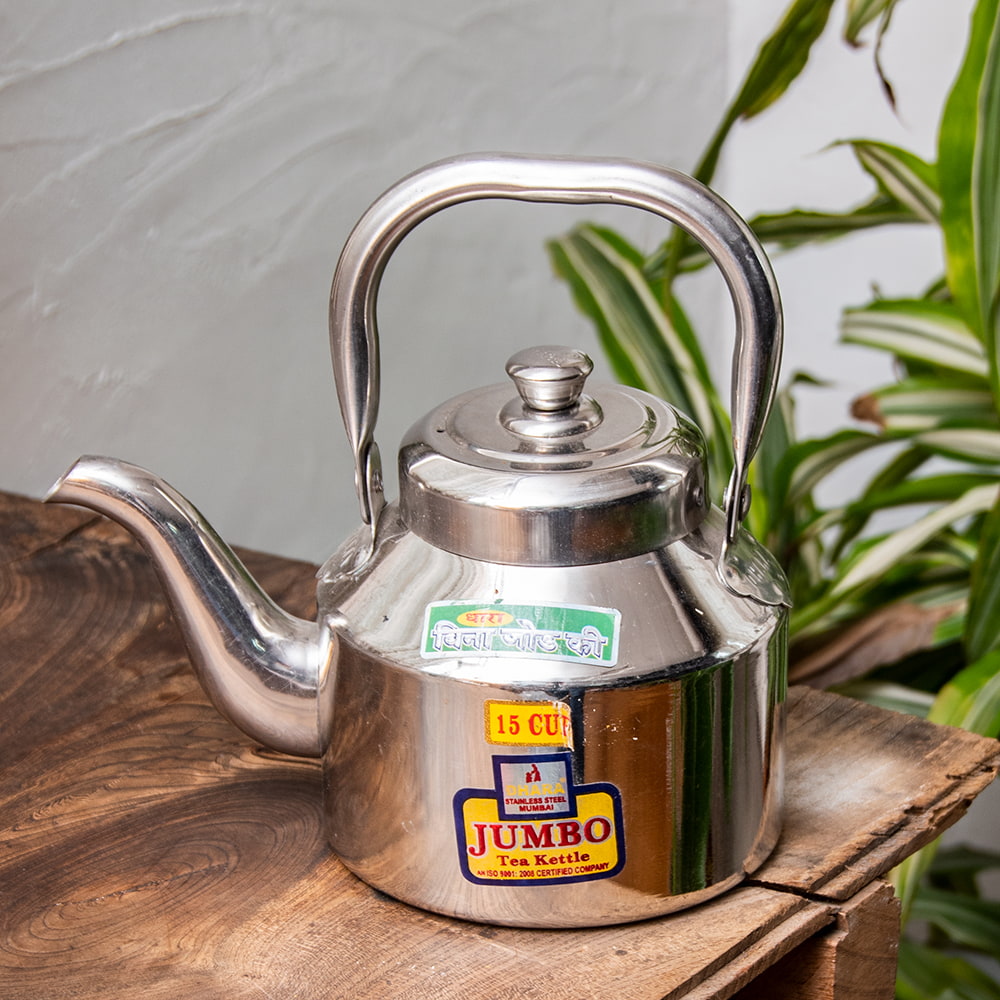 やかん ヤカン 薬罐 チャイ (チャイ15杯分くらい)レトロケトル インド