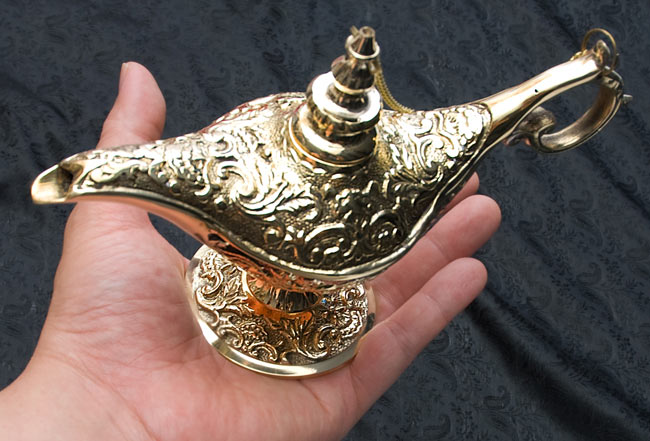 アラジンの魔法のランプ 【19cm×10cm】 の通販[送料無料] - TIRAKITA.COM