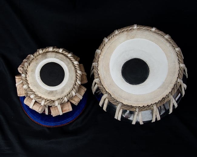 バヤン凹み訳あり]タブラ フルセット スティール の通販[送料無料