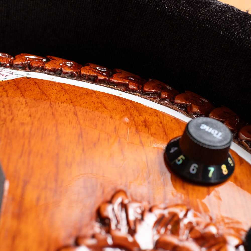 Kartar Music House社製】エレクトリックシタールセット（グラス