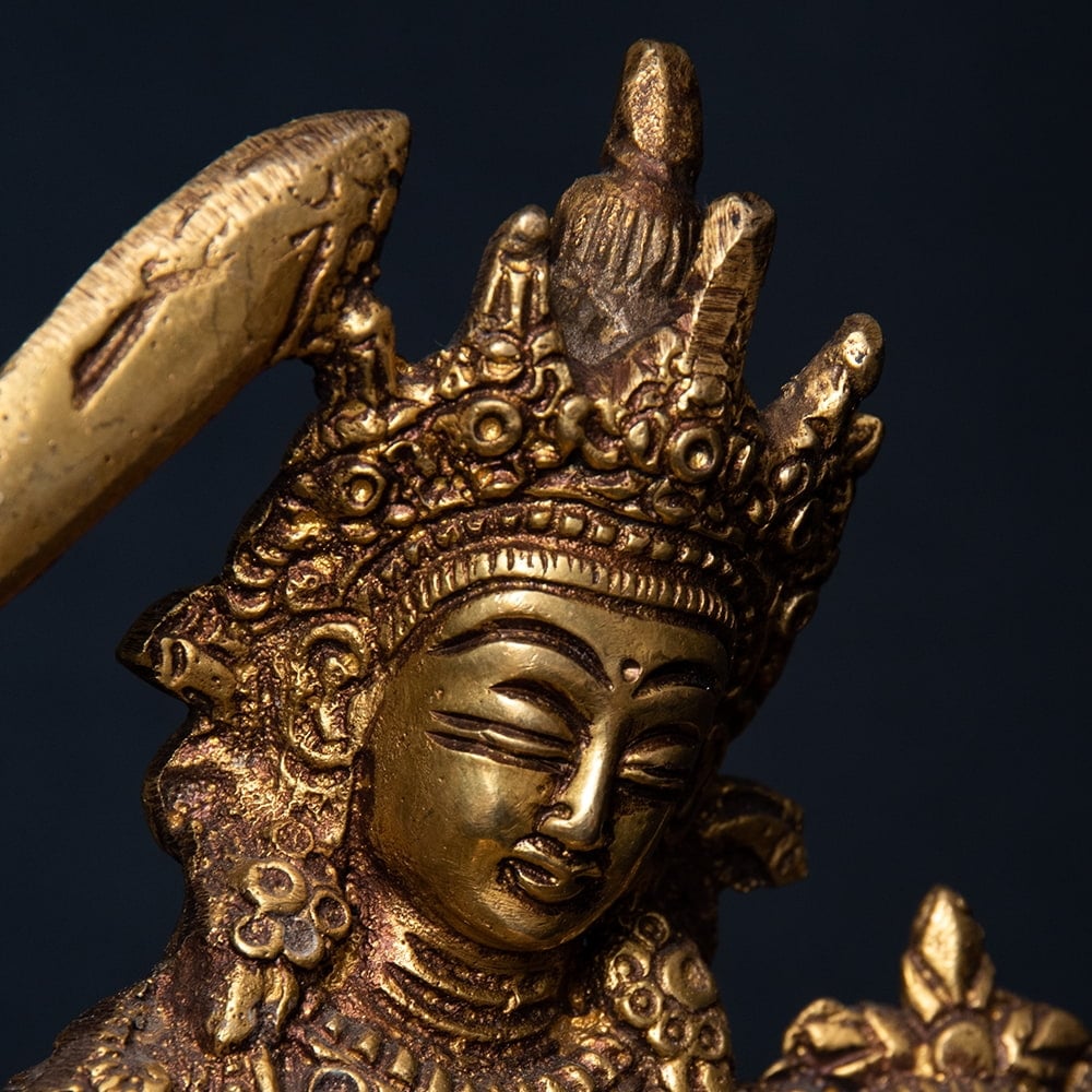 マンジュシュリー - 文殊師利菩薩 - 15cm の通販[送料無料] - TIRAKITA.COM