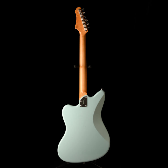 Fano Oltre Series JM6 P90 Light Distress Sonic Blue with Gig Bag