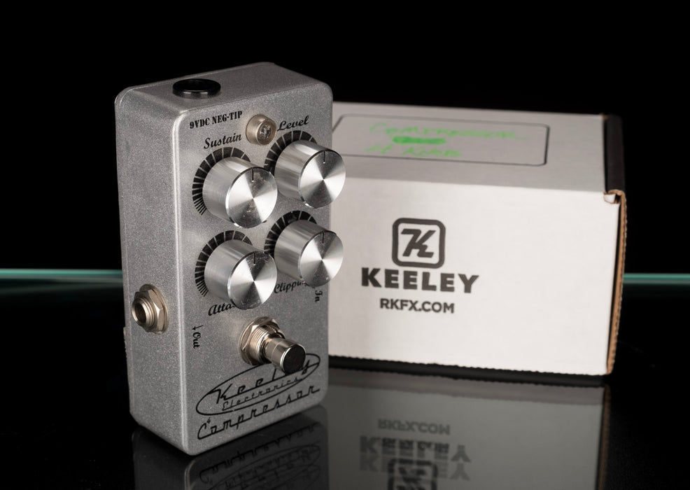 Used Keeley 4-Knob Compressor With Box — Truetone Music