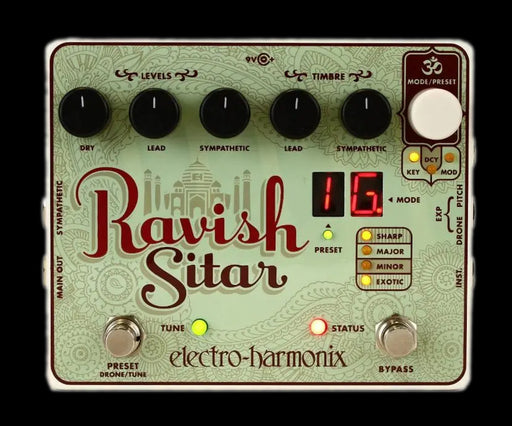 Electro-Harmonix Ravish Sitar Emulation Pedal — Truetone Music
