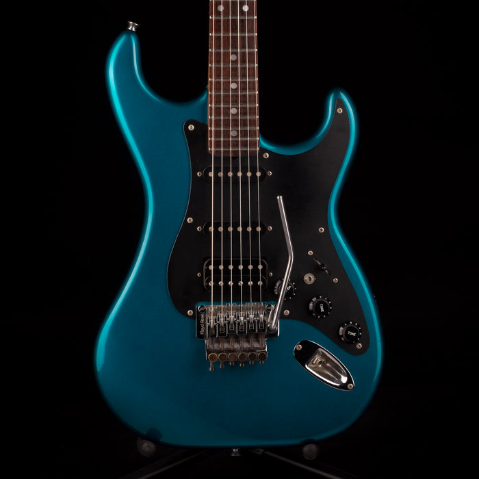 Pre Owned Kramer Focus 3000 HSS With Floyd Rose Metallic Blue With