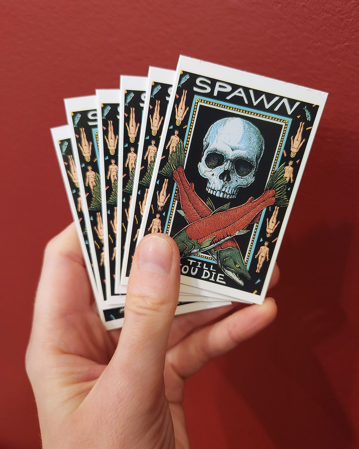 SPAWN TILL YOU DIE MINI CARD PACK - Troll Art