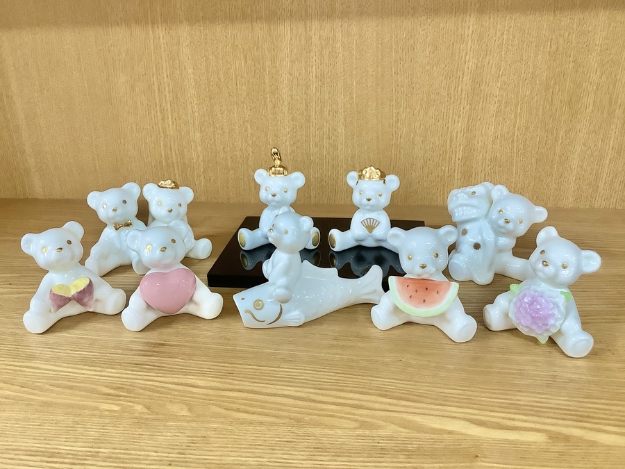 森のベアシリーズ】ノリタケの可愛い置物を買取入荷しました。｜2022年