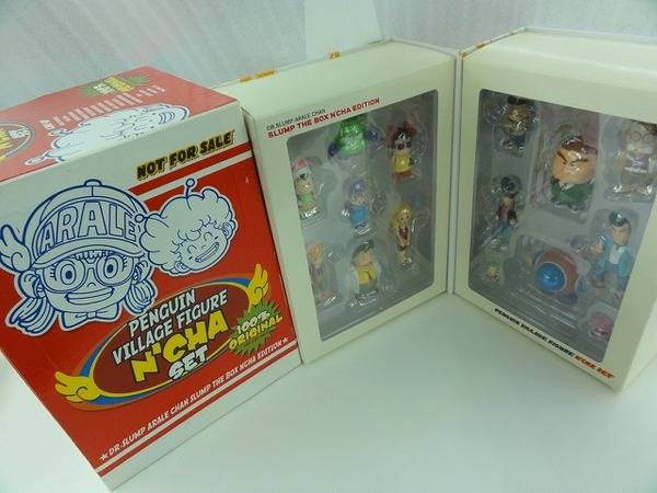 Dr,スランプアラレちゃんのフィギュアセット入荷いたしました！【牛久