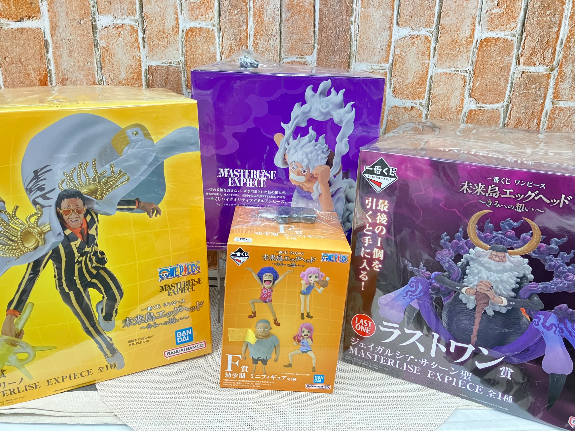一番くじ ワンピース 未来島エッグヘッド～きみへの想い～のフィギュア