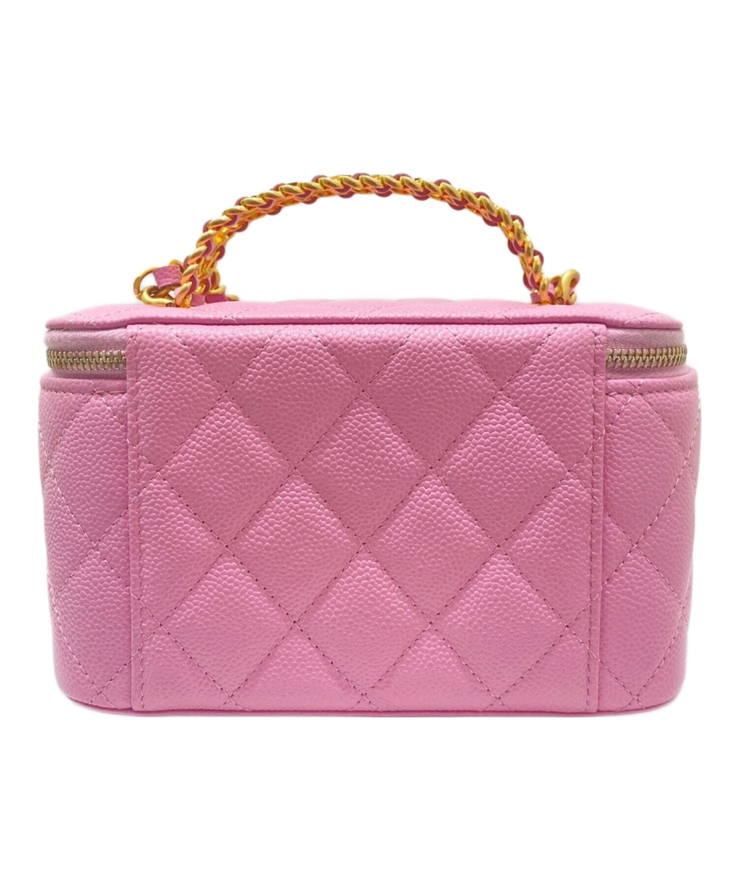 中古・古着通販】CHANEL (シャネル) チェーンショルダーバニティバッグ