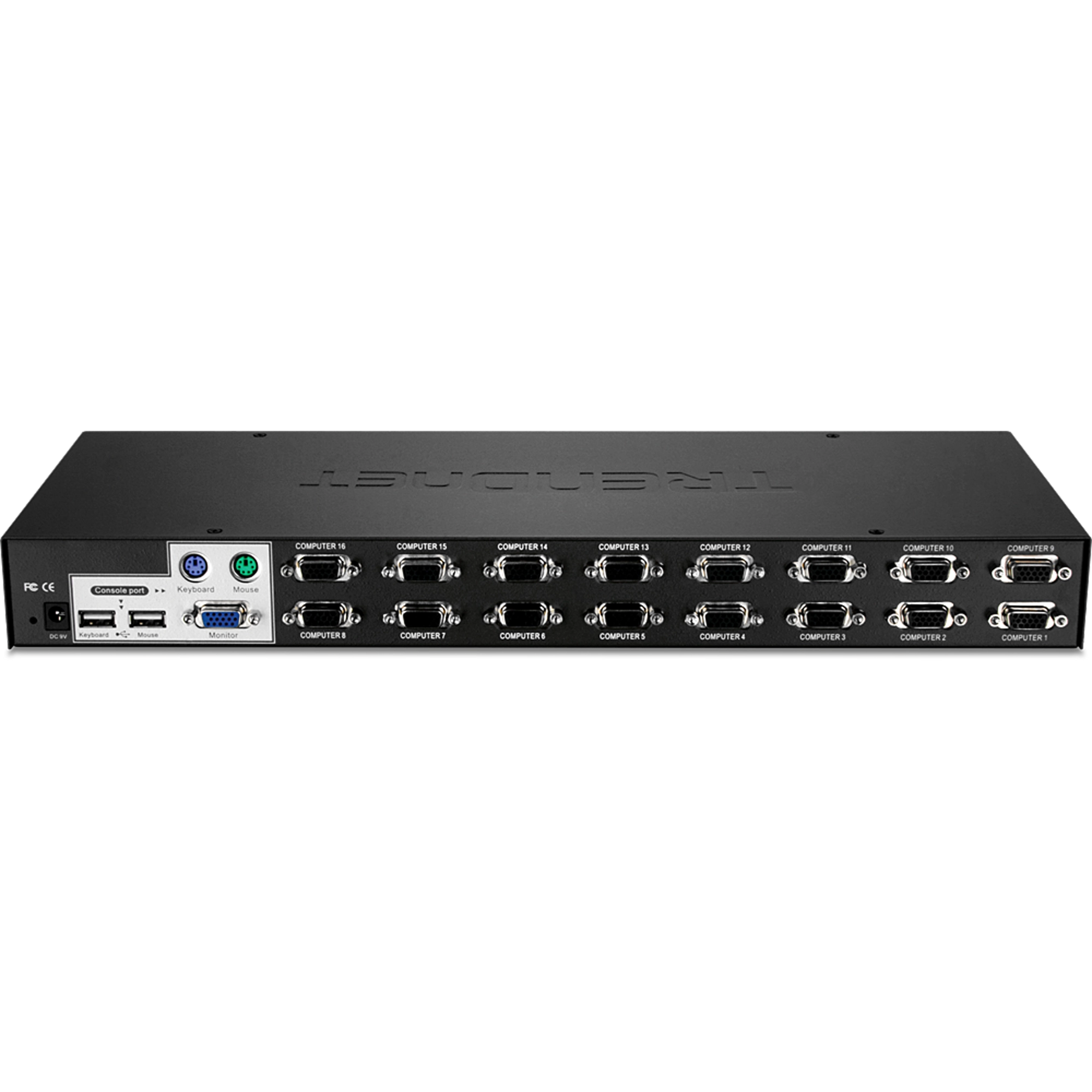 16-Port Rackmount KVM Switch – Rackmount USB KVM Switch | TRENDnet
