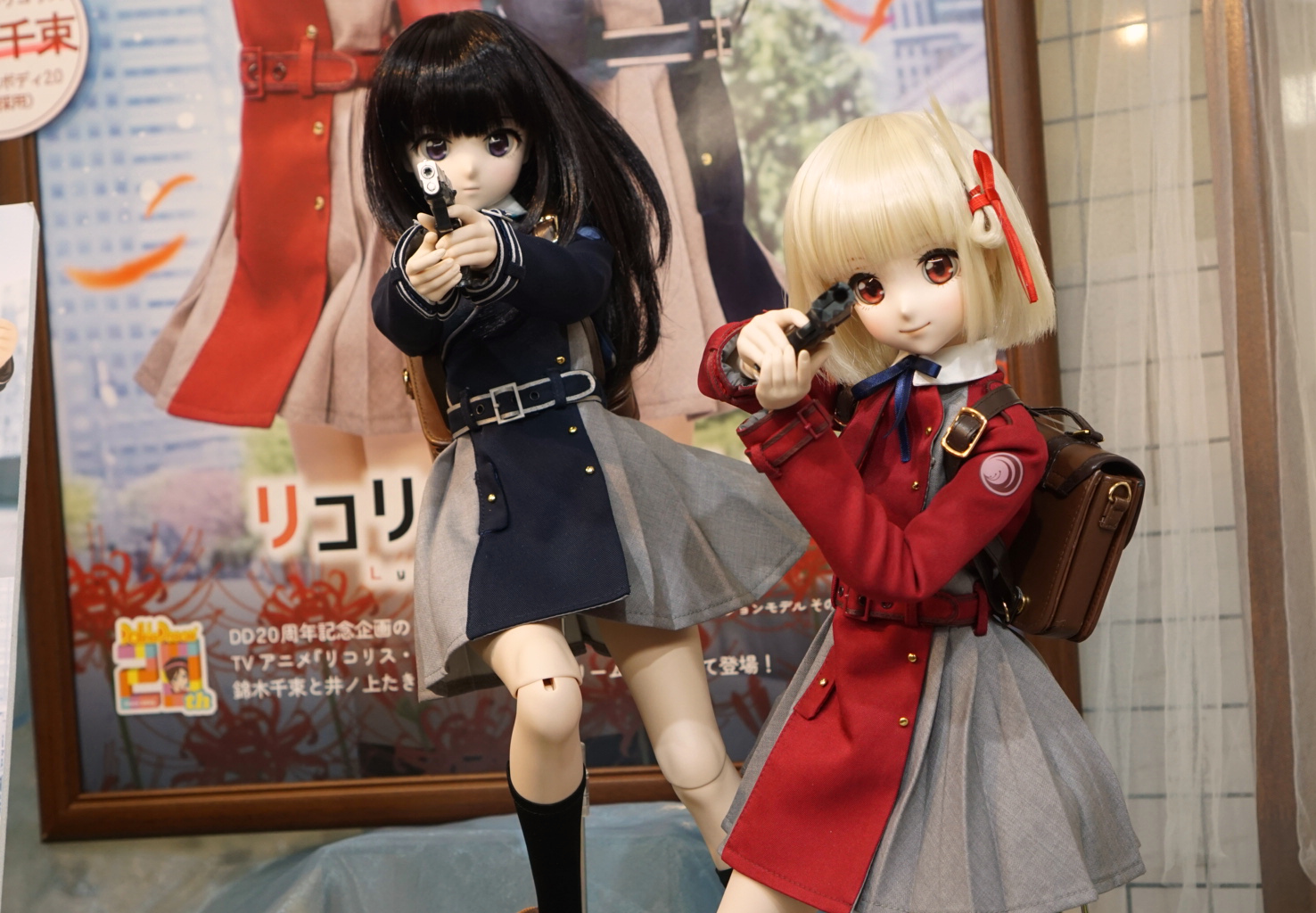 特別展示中のリコリス・リコイル「DDS 錦木千束」＆こだわりポイントを