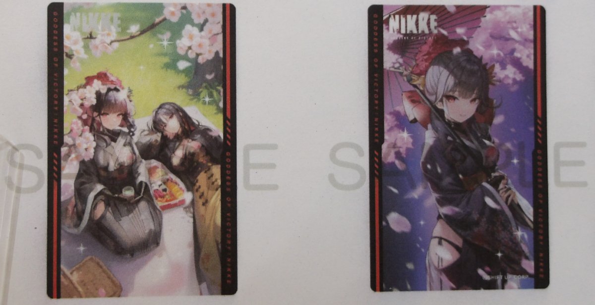 ボークスだけの特典あり！勝利の女神：NIKKE ガンガールメタルカード