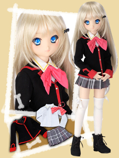 MDD用ドレス リトルバスターズ制服セット & クドの私服セット ｜ クド