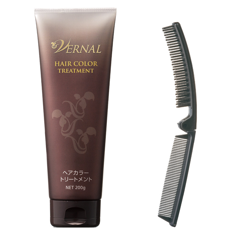 ヴァーナルヘアカラートリートメント 200g(ブラシ付): ヘアケア