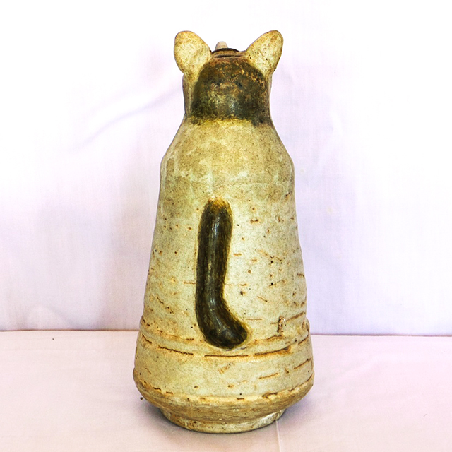 白濁釉褐釉獣型水滴｜特選画廊｜ヨコタ博物館