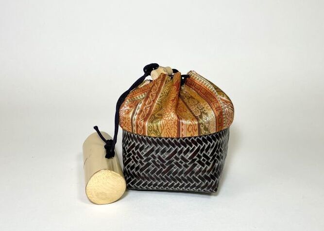 京焼・清水焼 野点籠セット（のだてかごせっと）｜清水焼・陶器の